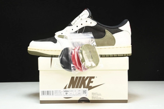 SP Jordan Travis Scott 1 Retro OG Low Olive 0322